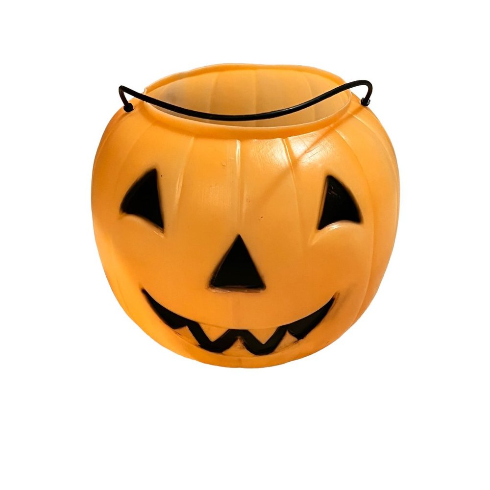 General Foam Plastics Jack-O-Lantern Halloween Pumpkin Bucket